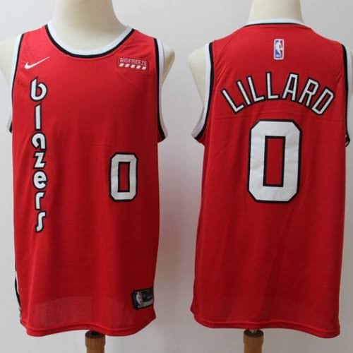 Damian Lillard Portland Trailblazers Official NBA Nike Retro Jersey