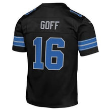 Jared Goff YOUTH KIDS Detroit Lions Official NFL Jersey Black