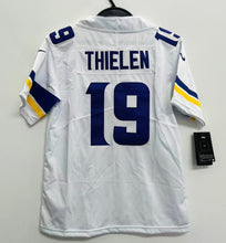 Adam Thielen YOUTH KIDS Minnesota Vikings Official NFL Jersey white