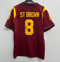 Amon-Ra ST Brown YOUTH KIDS USC Trojans Official NCAA Nike Jersey