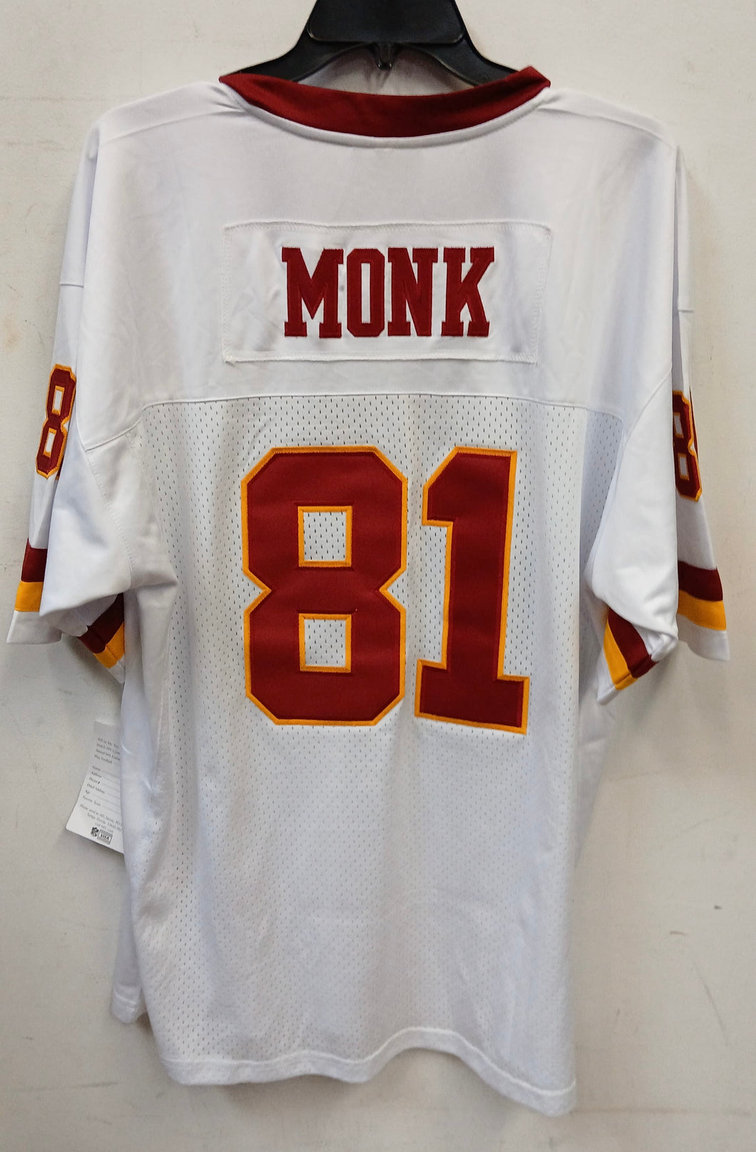 Art Monk Washington Redskins Commanders Official NFL Mitchell & Ness Jersey white