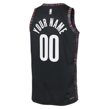 Choose Any NAME and NUMBER customized New Jersey Nets Official NBA Nike Jersey black