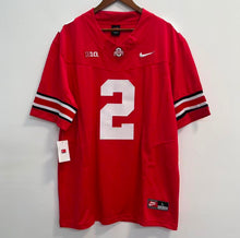 Caleb Downs Ohio State Buckeyes YOUTH KIDS Official NCAA Nike Jersey red