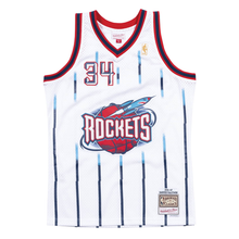 Hakeem Olajuwon Houston Rockets official NBA Jersey Mitchell & Ness White