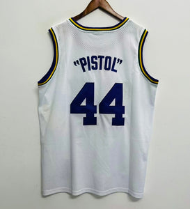 Pistol Pete Maravich New Orleans Utah Jazz Jersey Mitchell & Ness