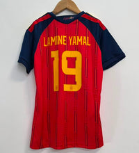 Lamine Yamal Spain National Team adidas 2026 Home Authentic Jersey 2 stars