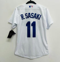 Roki Sasaki YOUTH Los Angeles Dodgers Official MLB Nike Jersey white
