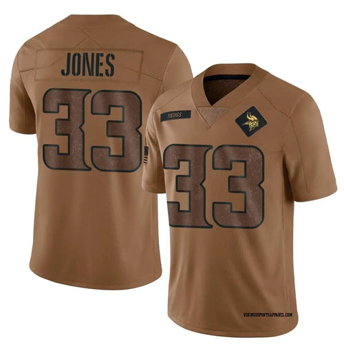 Aaron Jones Minnesota Vikings Official NFL Salute To Service Jersey Nike