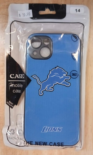 Detroit Lions I phone 14 silicone case