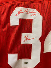 Herschel Walker Georgia Bulldogs autographed stat jersey With COA