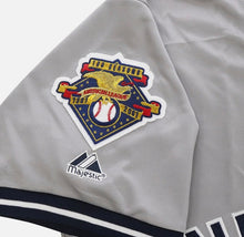 Jorge Posada 2001 World Series New York Yankees Official MLB Jersey Gray