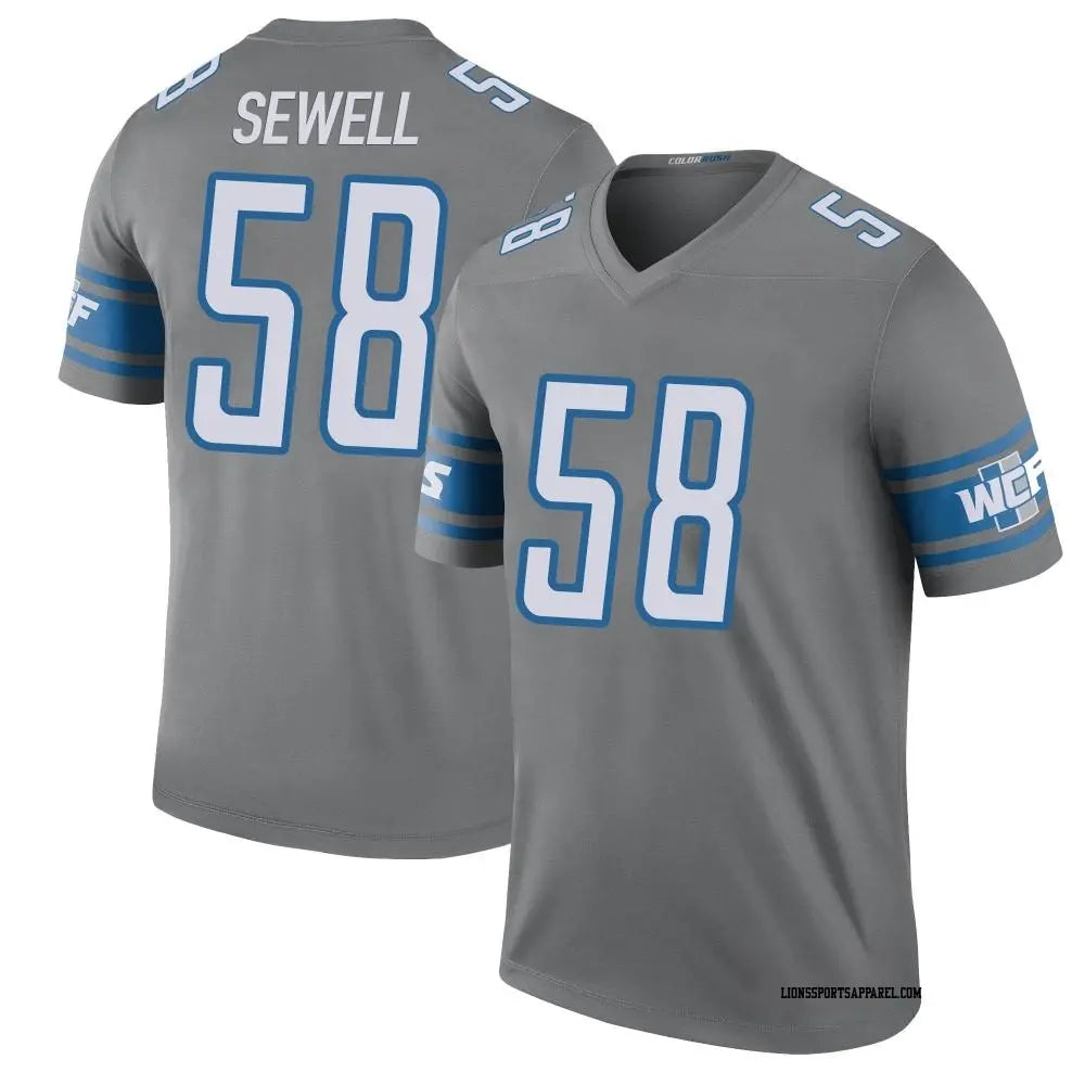 Penei Sewell Detroit Lions Official NFL Nike Jersey