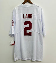 CeeDee Lamb Oklahoma Sooners Official NCAA YOUTH KIDS Jersey white