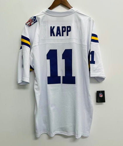 Joe Kapp 1969 Minnesota Vikings NFL Mitchell & Ness Jersey white