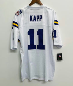 Joe Kapp 1969 Minnesota Vikings NFL Mitchell & Ness Jersey white