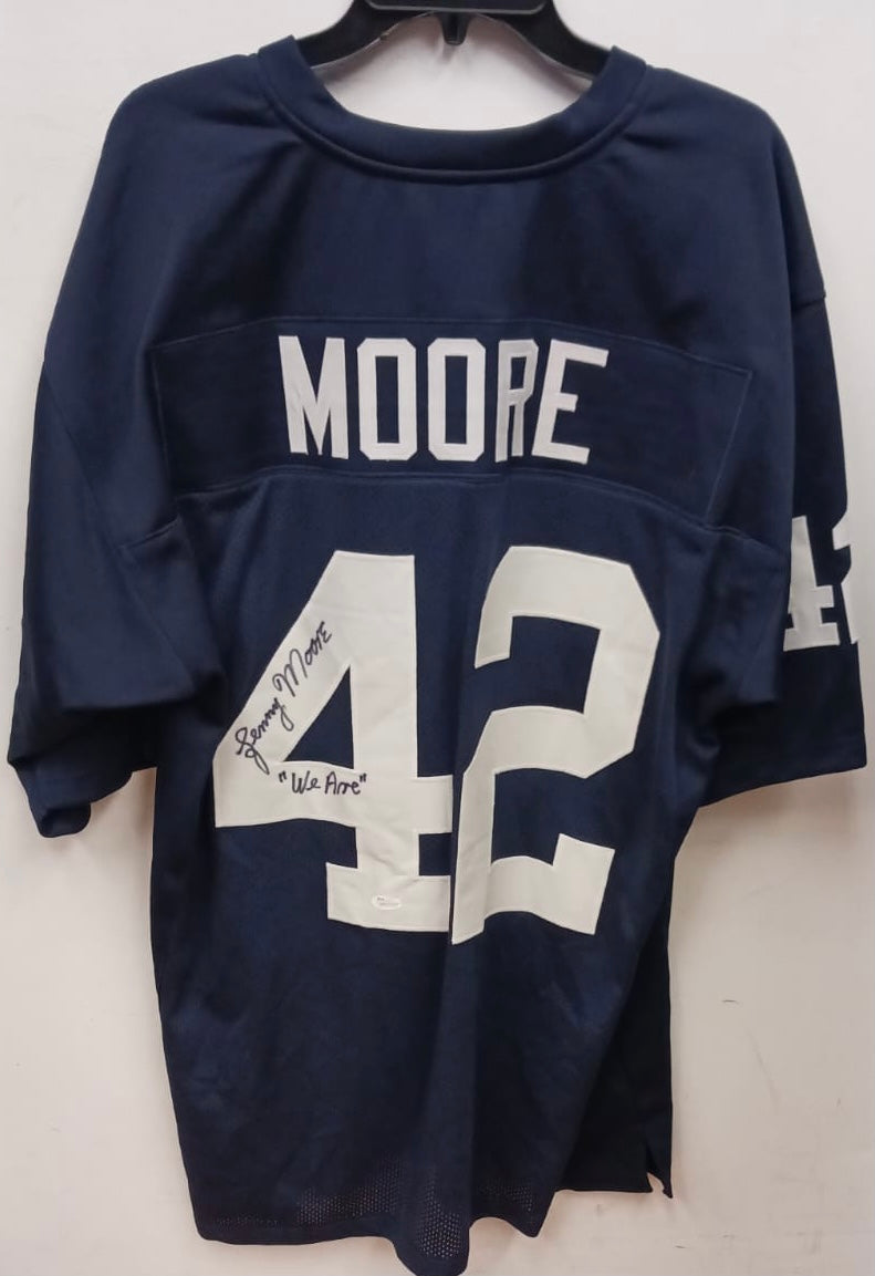 Lenny Moore autographed Penn State jersey JSA COA