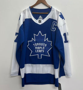 Wendel Clark Toronto Maple Leafs Official NHL Adidas Jersey blue