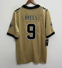 Drew Brees New Orleans Saints Official NFL Nike Jersey gold
