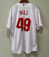 Derek Hill #49 Philadelphia Phillies Official MLB Nike pinstripes Jersey