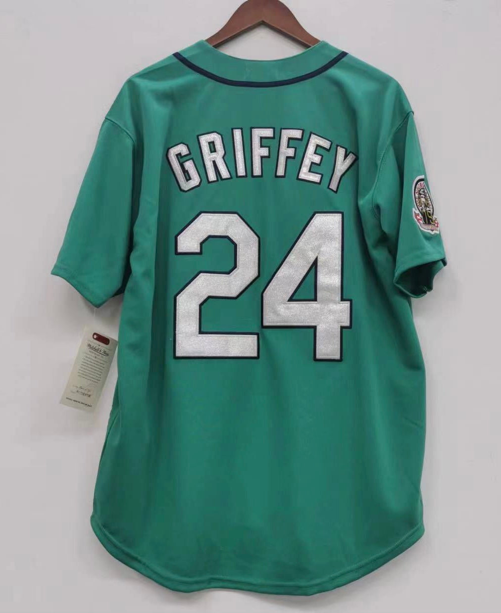 Ken Griffey Jr. Seattle Mariners Official MLB Jersey Mitchell