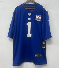 Malik Nabers New York Giants YOUTH KIDS 100 Year Anniversary Rookie Jersey NIKE