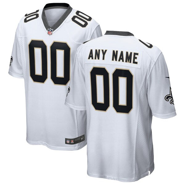 New Orleans Saints Any Name & Number customized YOUTH KIDS Official NFL Jersey white