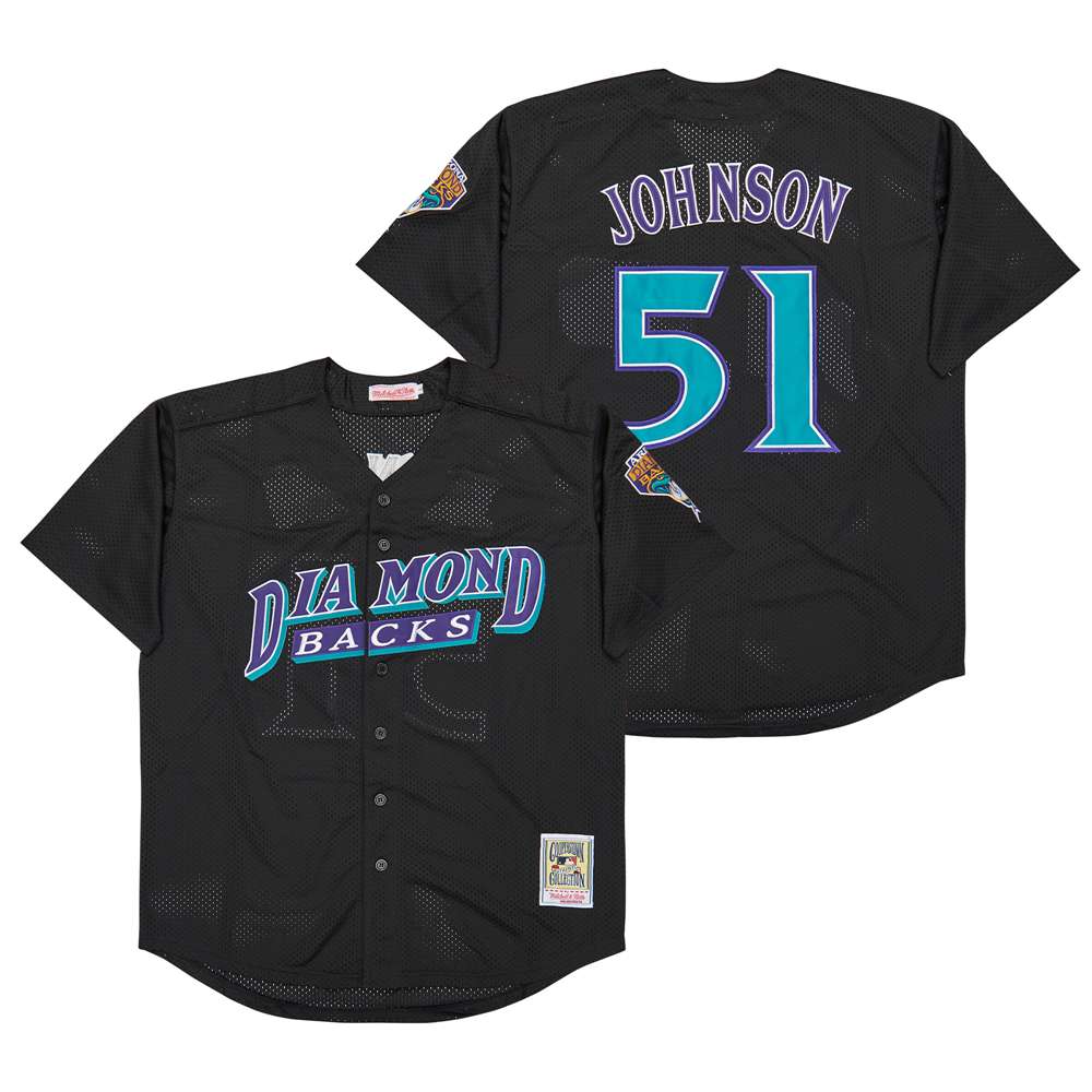 Randy Johnson Arizona Diamondbacks Official MLB Jersey Nike black