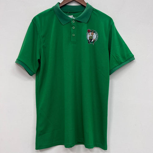 Boston Celtics NBA polo shirt green