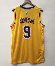 Bronny James Los Angeles Lakers Official NBA YOUTH Jersey yellow