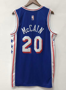 Jared McCain Philadelphia 76ers Official NBA Jersey NIKE Blue