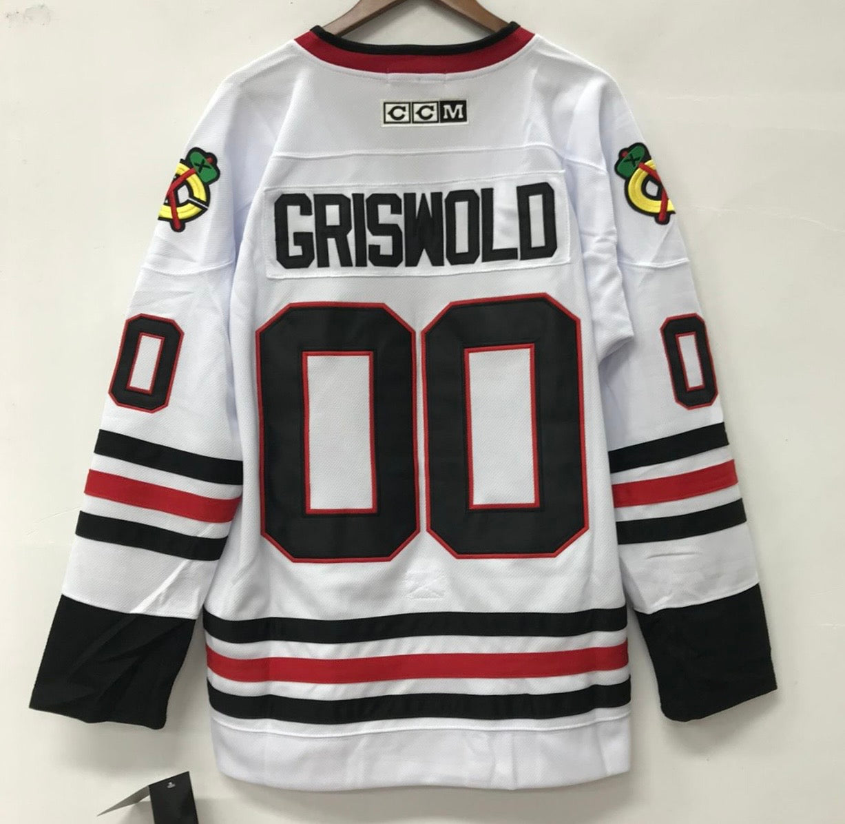 Clark Griswold Chicago Blackhawks Jersey National Lampoon's