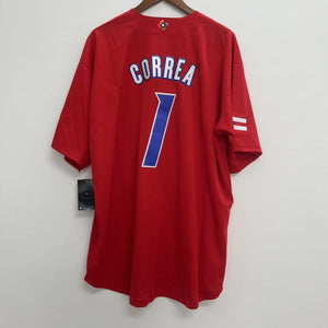Carlos Correa Puerto Rico jersey Nike Red