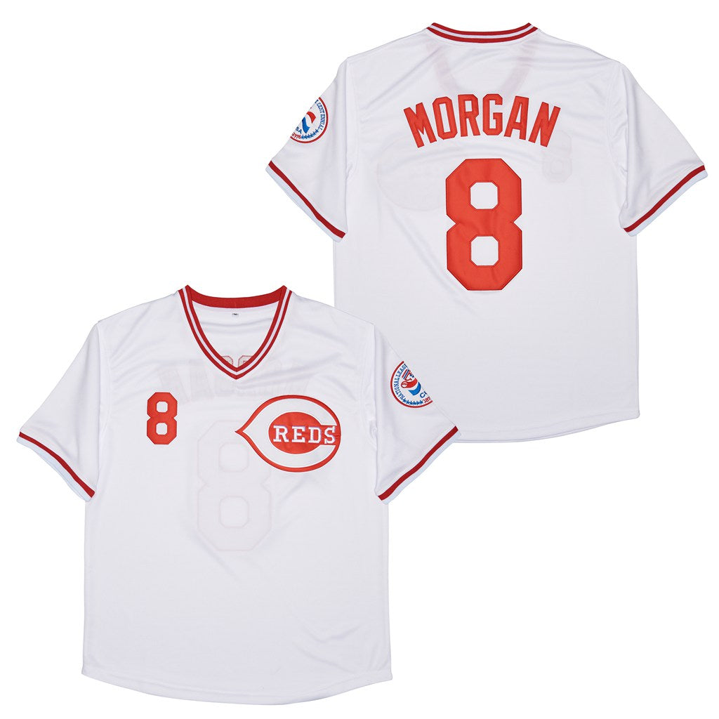 Joe Morgan Cincinnati Reds Official MLB Jersey Mitchell Ness
