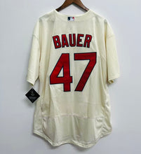 Trevor Bauer Cleveland Indians Official MLB Majestic jersey