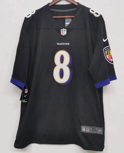 Lamar Jackson Baltimore Ravens official Nike Jersey black