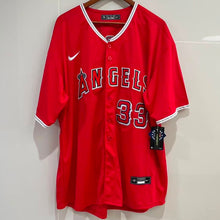 Any Name & Number Customized Los Angeles Angels Official MLB Nike Jersey red
