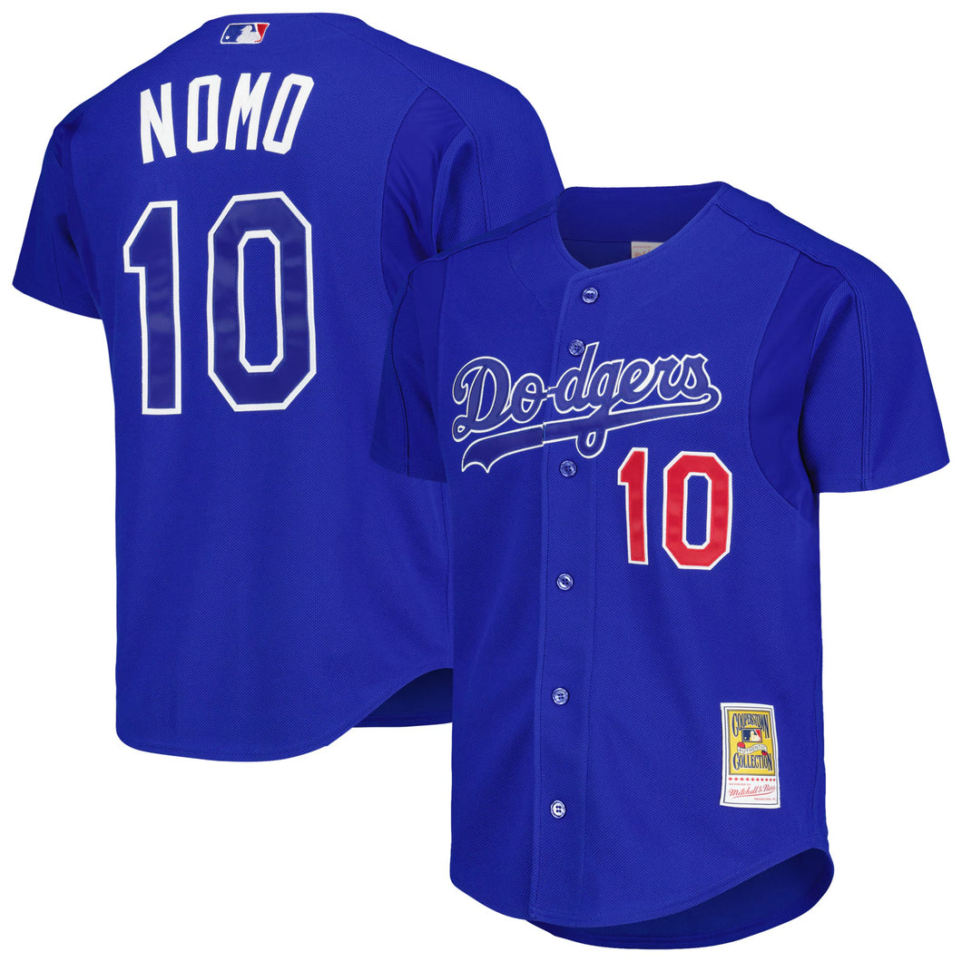 Hideo Nomo #10 YOUTH KIDS Los Angeles Dodgers jersey