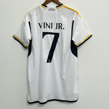 Vini Jr. Real Madrid Soccer Futbol Adidas Jersey adult sizes white