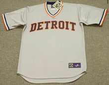 Chet Lemon Detroit Tigers Official MLB Majestic Jersey gray