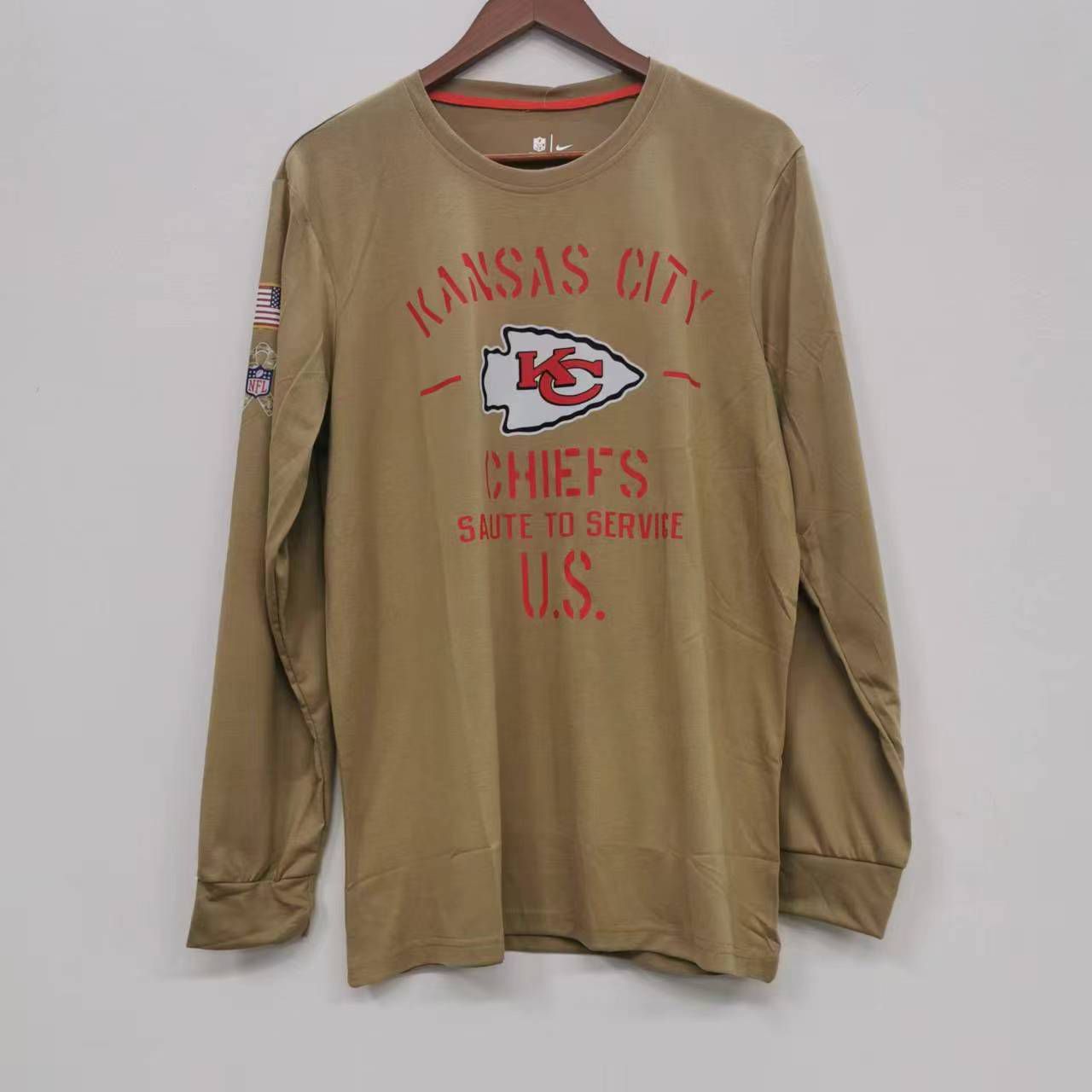 chiefs salute to service long sleeve