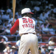 Vada Pinson Cincinnati Reds Official MLB Majestic Jersey