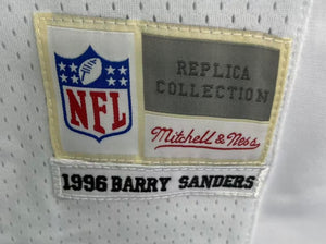 Barry Sanders Detroit Lions Official NFL Mitchell & Ness Jersey