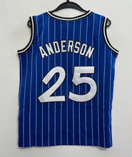 Nick Anderson YOUTH Orlando Magic Official NBA Mitchell & Ness Jersey blue