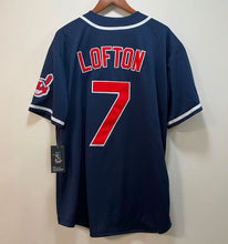 Kenny Lofton Cleveland Indians Official MLB Jersey blue