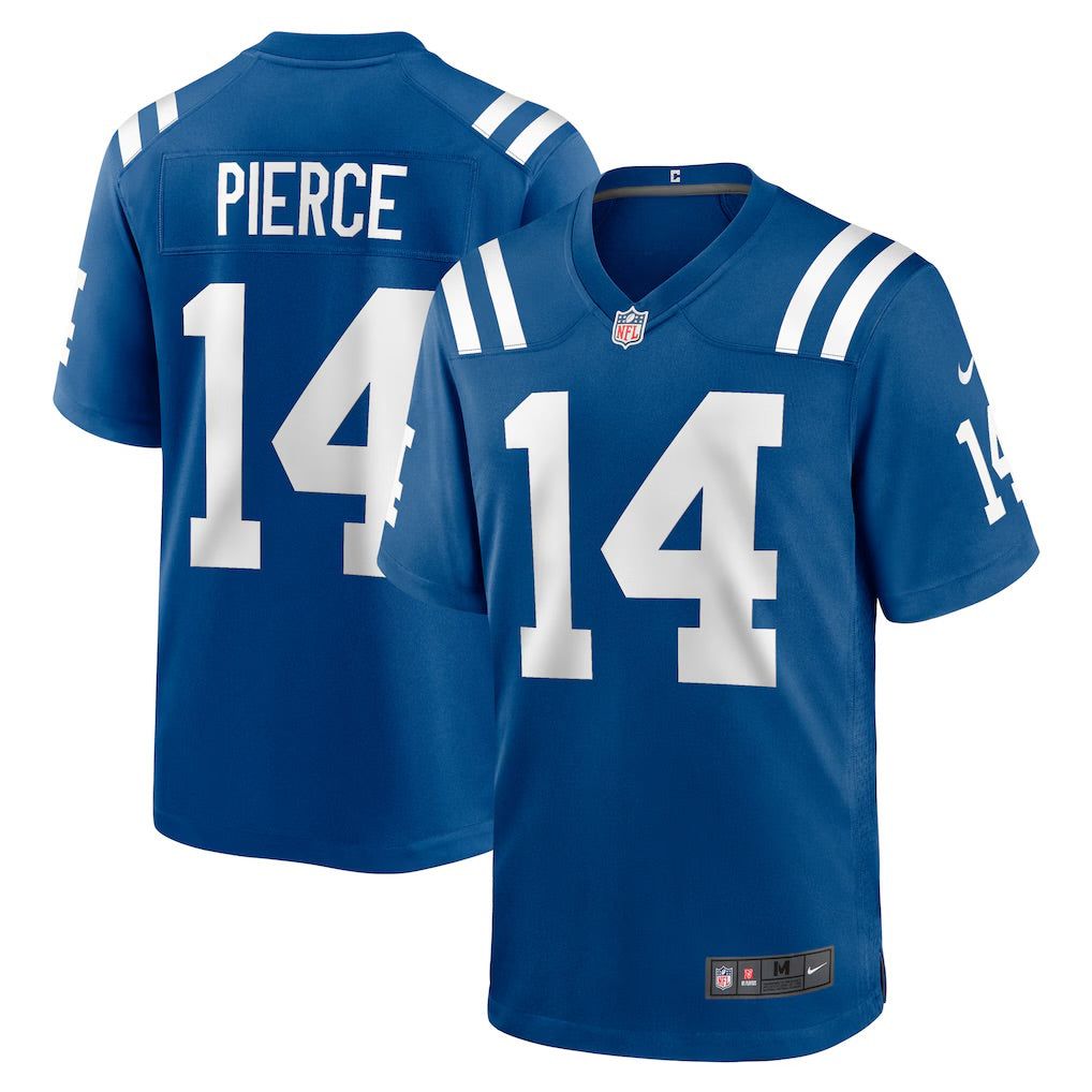 Alec Pierce YOUTH KIDS Indianapolis Colts Official NFL Nike Jersey Blue