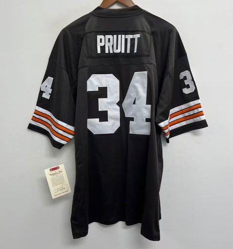 Greg Pruitt Cleveland Browns Official NFL Mitchell & Ness Jersey