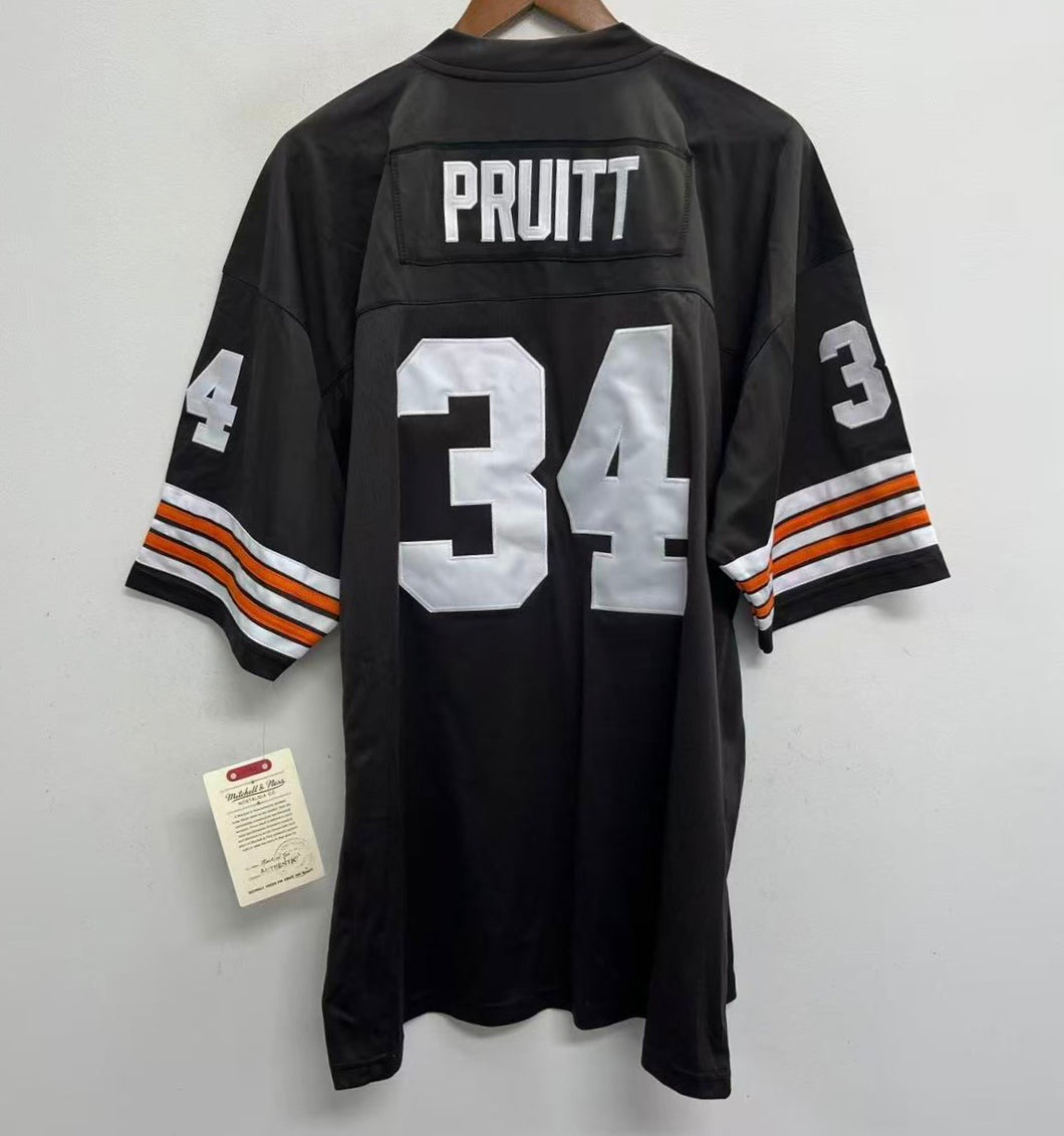 Greg Pruitt Cleveland Browns Official NFL Mitchell & Ness Jersey