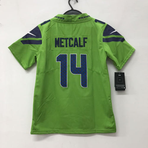 D K Metcalf YOUTH Seattle Seahawks Official NFL Nike Jersey