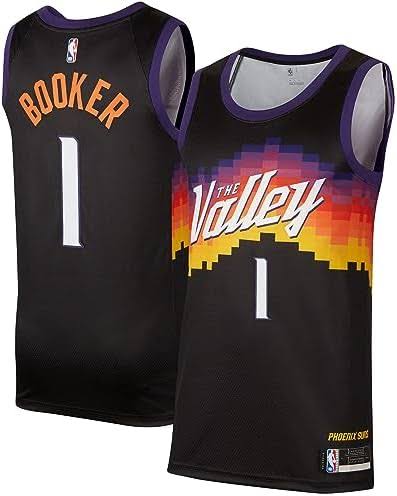 Devin Booker Phoenix Suns Official NBA Nike Jersey black