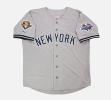Jorge Posada 2001 World Series New York Yankees Official MLB Jersey Gray